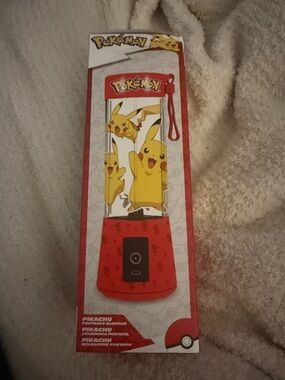Pikachu Portable Charger & Blender - Red